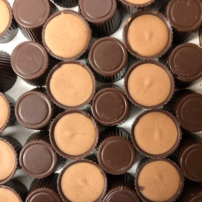 Chocolate Peanut Butter Shot Cups - Parve - Bulk Bag